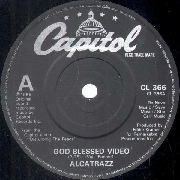 God blessed video - Alcatrazz - stevevai.it