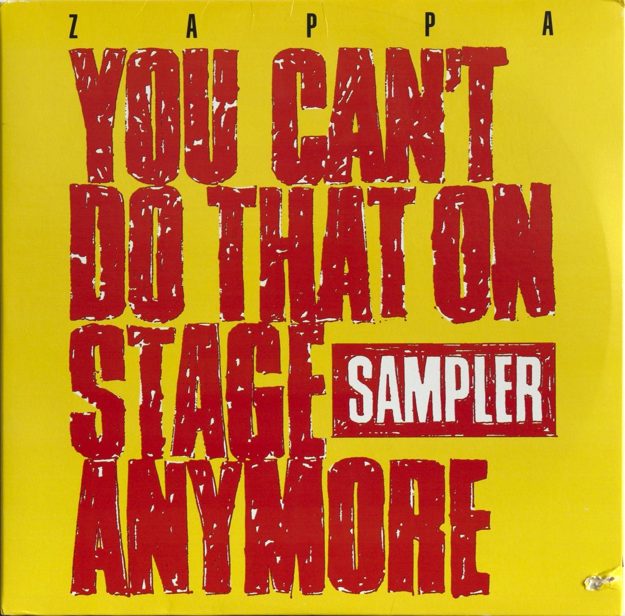 stevevai.it - Frank Zappa - You can't do that on stage anymore - Sampler