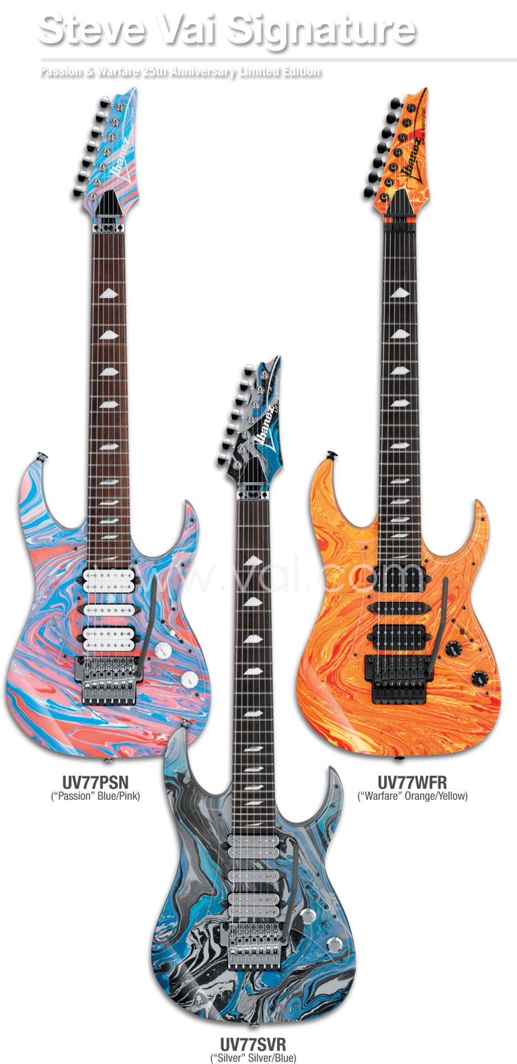 ibanez passion & warfare 25th