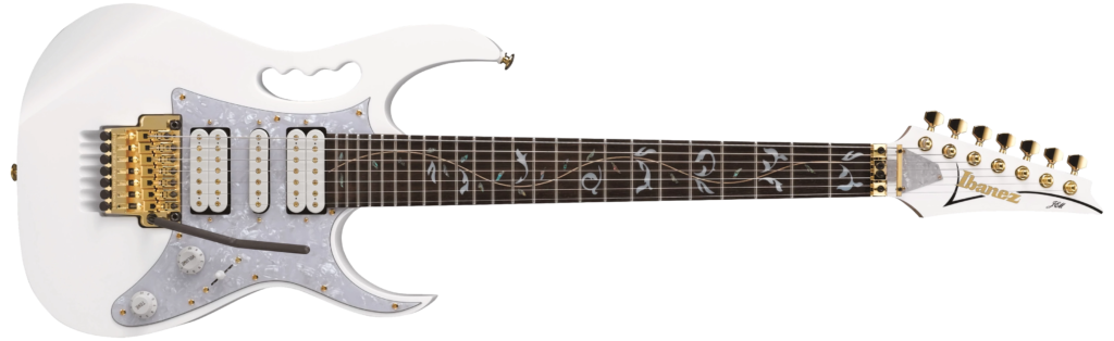 ibanez jem 7v7 7string vine white