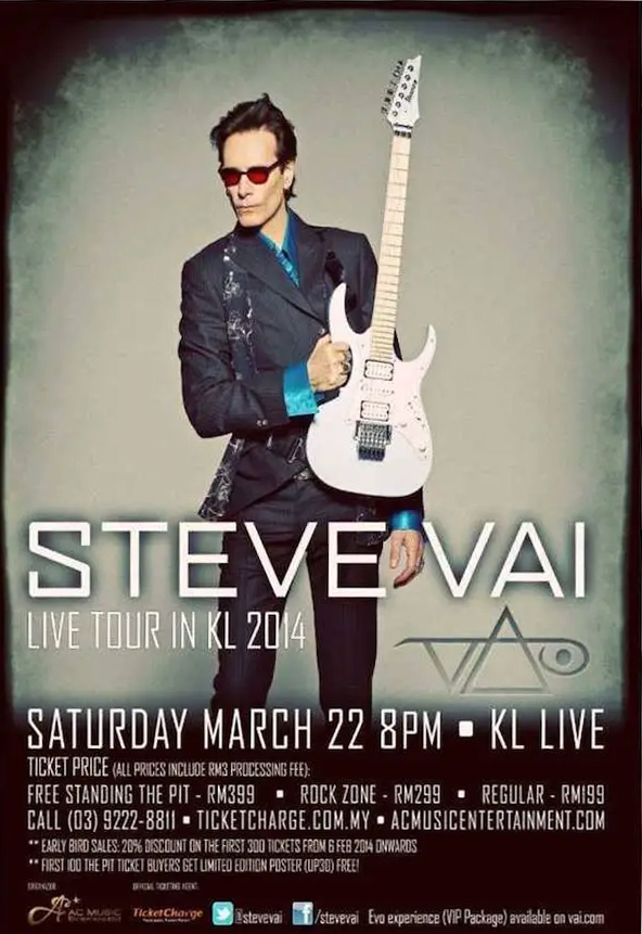 an evening with steve vai