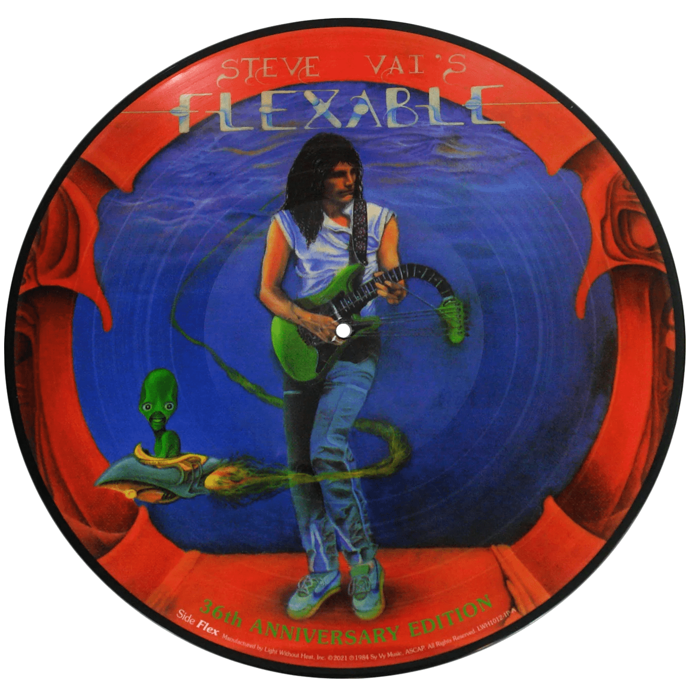 Flex-Able 36th anniversary edition vinile picture | Steve Vai | stevevai.it