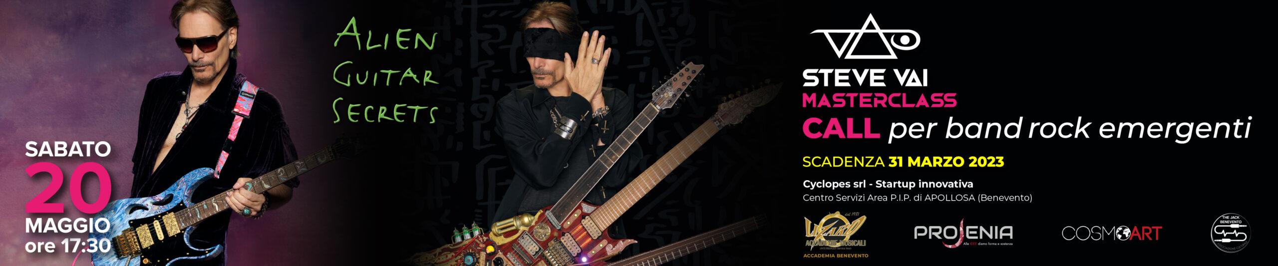 Steve Vai Alien Guitar Secrets Masterclass