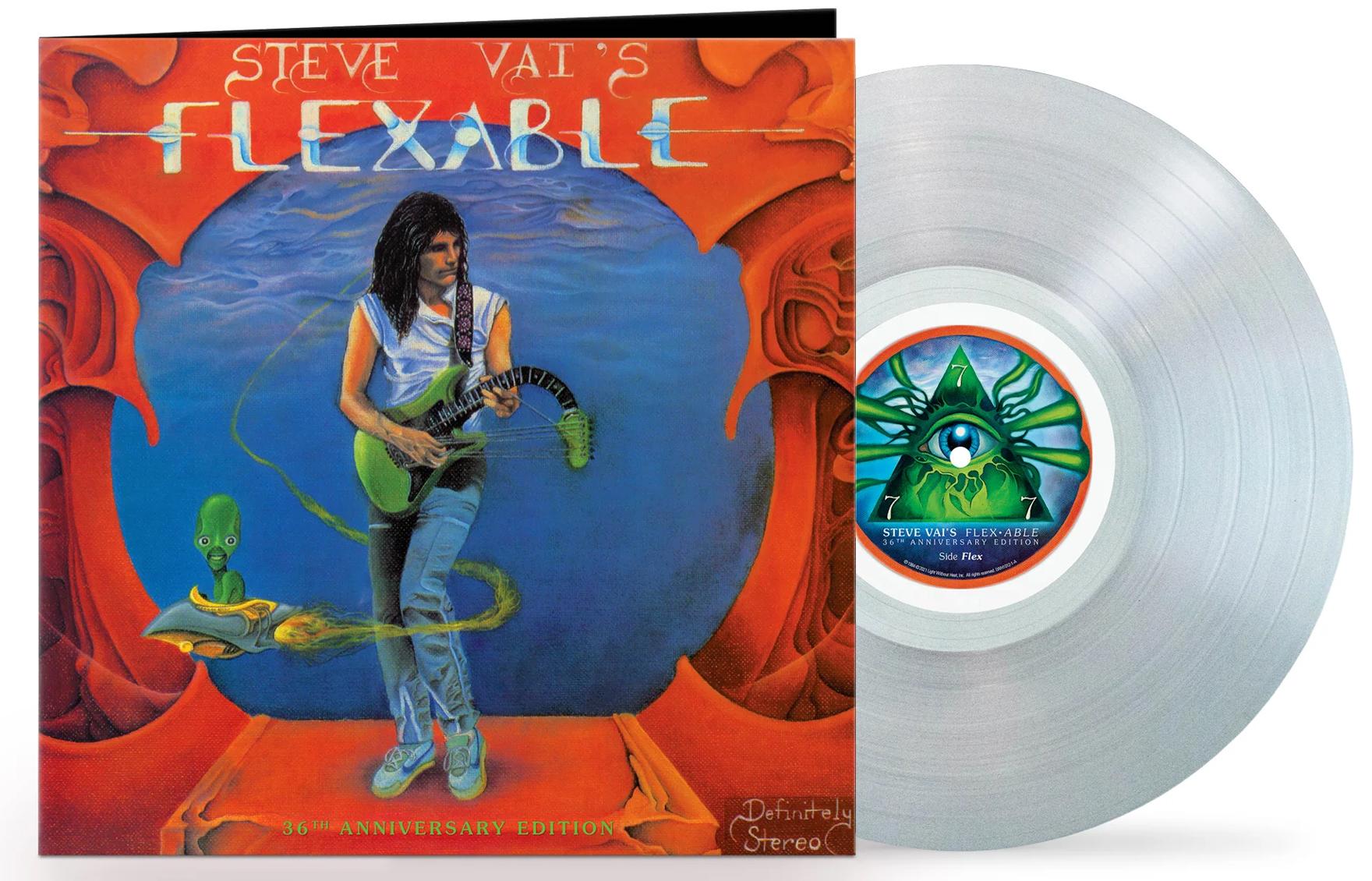Flex-Able 36th anniversary edition vinile trasparente | Steve Vai | stevevai.it