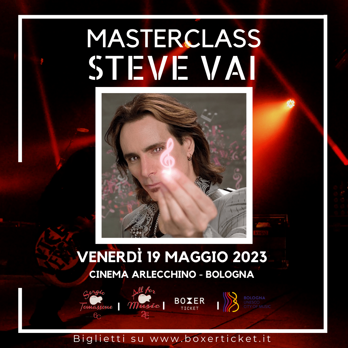 steve vai masterclass bologna - stevevai.it